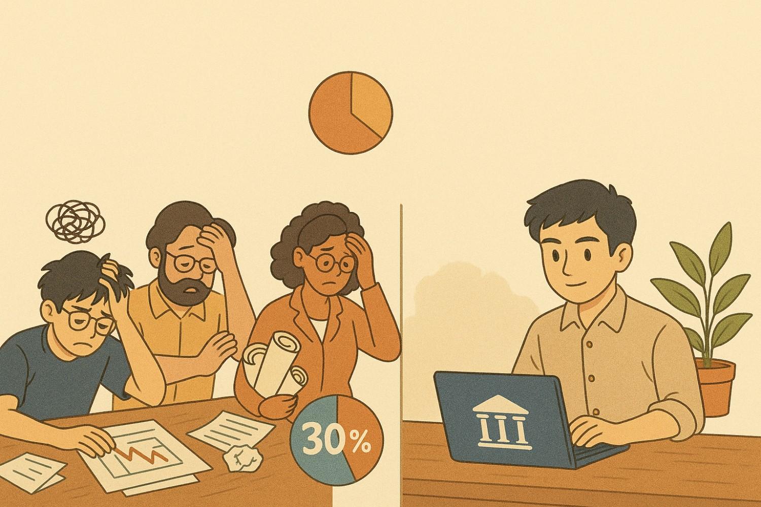 Why Architecture Studios Waste 30% of Team Time (and How SAMS Fixes It)